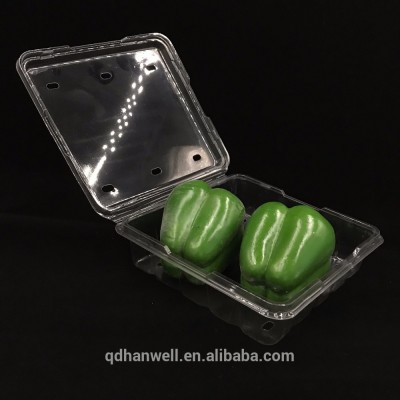 Best selling food grade disposable clear PET plastic fruit packaging box